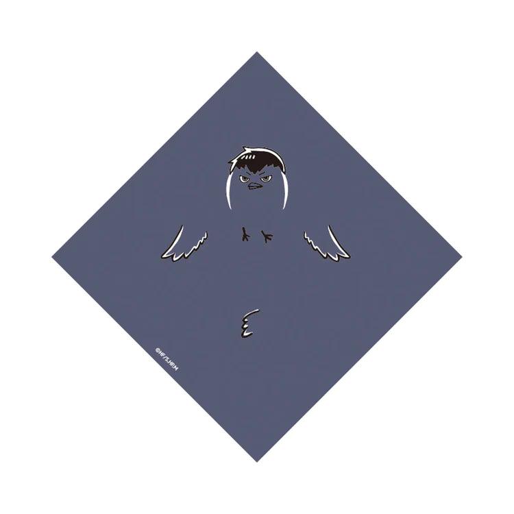 Haikyu themed Handkerchief Kageyama Tobio Crow open front