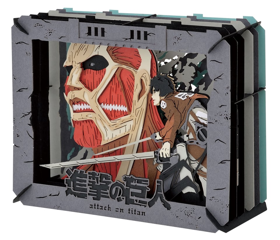 Attack-on-titan-paper-theatre-diorama-craft-kit-colossal-titan-side