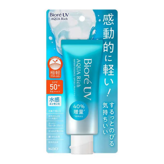 Biore UV Aqua Rich SPF 50+ in package front