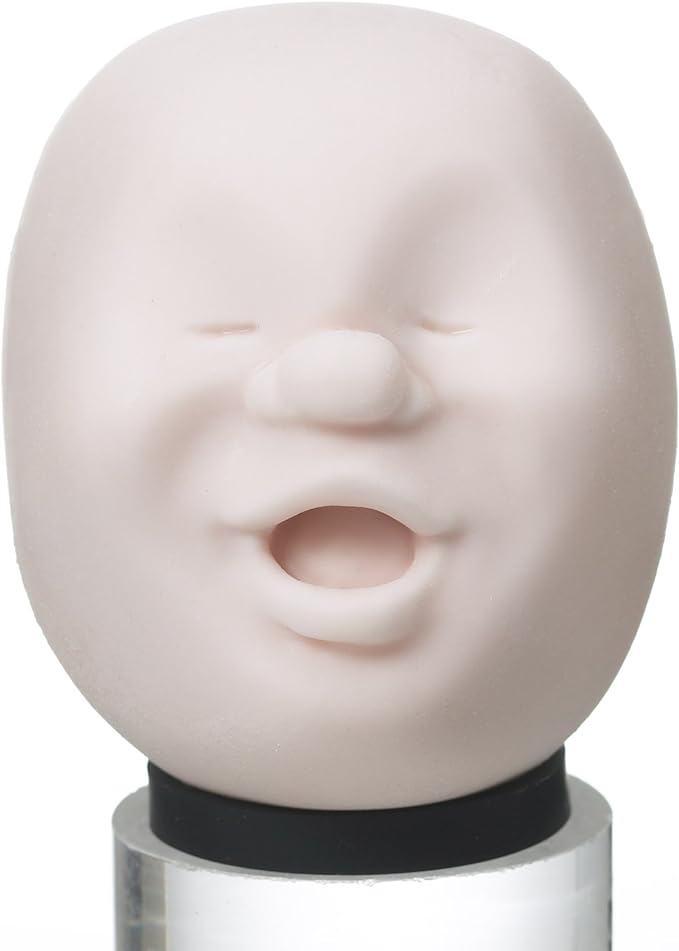 Caomaru face shaped anti-stress ball ho front