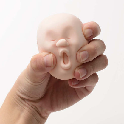 Caomaru face shaped anti-stress ball ho squeeze