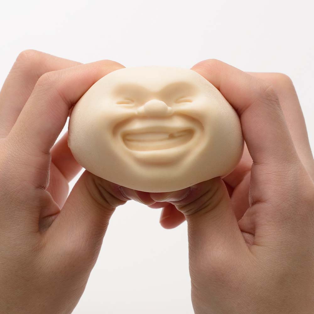 Caomaru face shaped anti-stress ball Ni squeeze