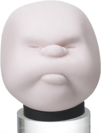 Caomaru face shaped anti-stress ball poo front