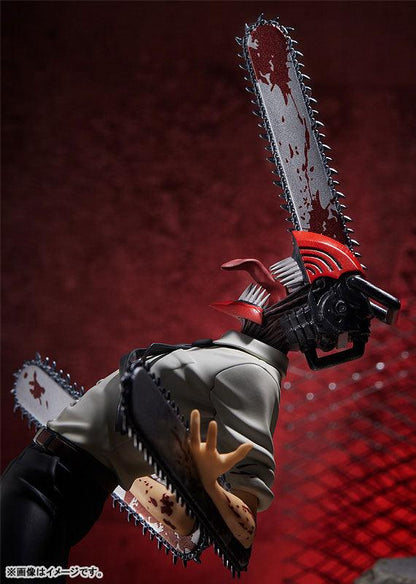 POP UP PARADE Chainsaw Man Denji figure side zoom in red background