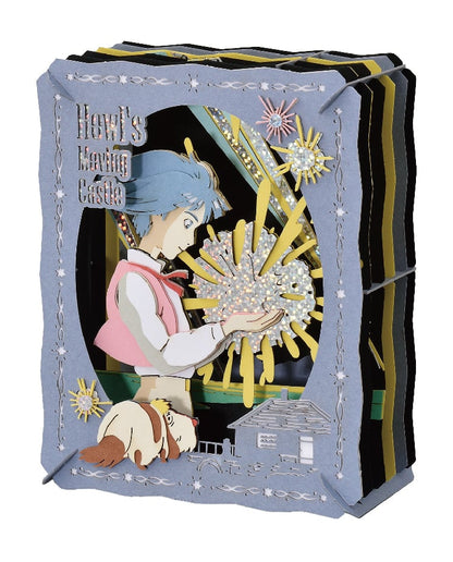 Studio Ghibli Howl's Moving Castle Paper Theatre Diorama Craft Kit Howl and the Star Children