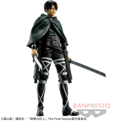 Banpresto Attack on Titan Final Season Levi Anime figure side