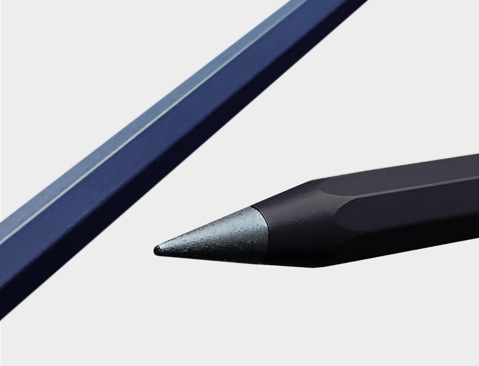 METACIL Metal core No-Sharpen pencil black zoom in lead