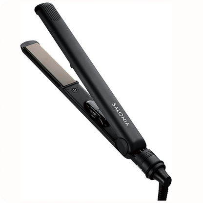 SALONIA 24mm Titanium Hair Straightener front