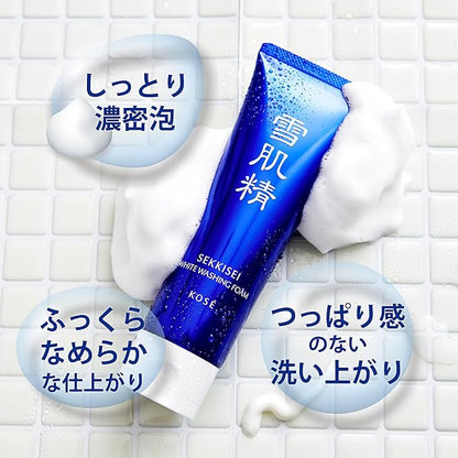 Sekkisei White Washing Foam Facewash benefits of use