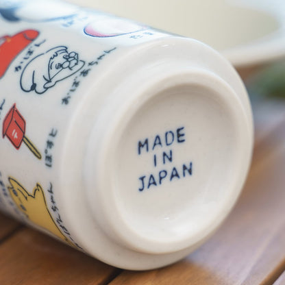 Studio Ghibli Spirited Away Porcelain Tea Cup under zoom in made in japan